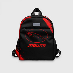 Детский рюкзак Jaguar - red gradient, цвет: 3D-принт