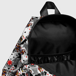 Детский рюкзак Карты и фишки, цвет: 3D-принт — фото 2