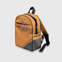 Детский рюкзак Пять спортивных кроликов, цвет: 3D-принт — фото 2