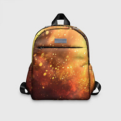 Детский рюкзак Золотая блестящая текстура