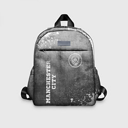 Детский рюкзак Manchester City - grey gradient вертикально