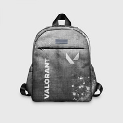 Детский рюкзак Valorant - grey gradient вертикально