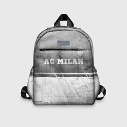 Детский рюкзак AC Milan - grey gradient посередине
