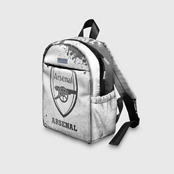 Детский рюкзак Arsenal - white gradient, цвет: 3D-принт — фото 2