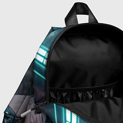 Детский рюкзак Cyberpunk elephant, цвет: 3D-принт — фото 2