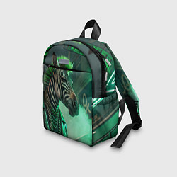 Детский рюкзак Cyperpunk zebra, цвет: 3D-принт — фото 2