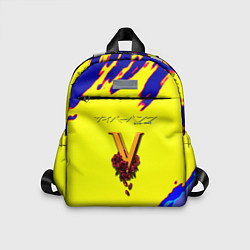 Детский рюкзак Cyberpunk краски неоновые, цвет: 3D-принт