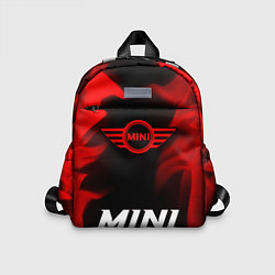 Детский рюкзак Mini - red gradient по-центру, цвет: 3D-принт