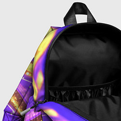 Детский рюкзак Блестящая волнистая текстура, цвет: 3D-принт — фото 2