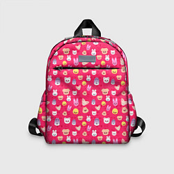 Детский рюкзак Skzoo pattern pink, цвет: 3D-принт