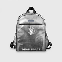 Детский рюкзак Dead Space - grey gradient по-центру, цвет: 3D-принт