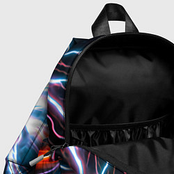 Детский рюкзак Бойцовские перчатки и молнии, цвет: 3D-принт — фото 2