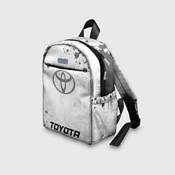 Детский рюкзак Toyota - white gradient по-центру, цвет: 3D-принт — фото 2