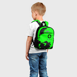 Детский рюкзак Portal черный дым, цвет: 3D-принт — фото 2