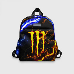 Детский рюкзак Monster energy шторм, цвет: 3D-принт