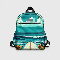 Детский рюкзак Sup-доска у берега океана