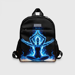 Детский рюкзак Четырехрукий йог, цвет: 3D-принт