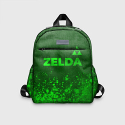 Детский рюкзак Zelda - green gradient посередине
