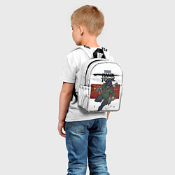 Детский рюкзак Паша техник white art, цвет: 3D-принт — фото 2
