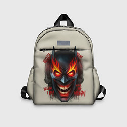 Детский рюкзак Огенный Бэтмент, цвет: 3D-принт