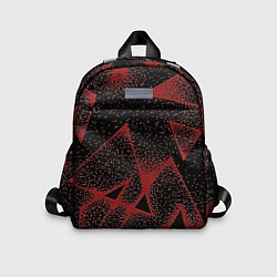 Детский рюкзак Triangles with dots, цвет: 3D-принт