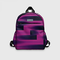 Детский рюкзак Color pink square, цвет: 3D-принт