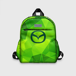 Детский рюкзак Mazda green poly, цвет: 3D-принт
