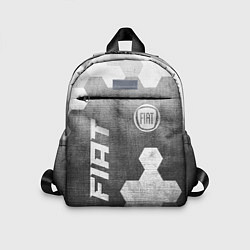 Детский рюкзак Fiat - grey gradient вертикально