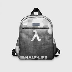 Детский рюкзак Half-Life - grey gradient по-центру, цвет: 3D-принт