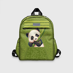 Детский рюкзак Панда и бамбук