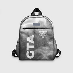 Детский рюкзак GTA - grey gradient вертикально