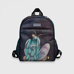 Детский рюкзак Богомол акварельный, цвет: 3D-принт