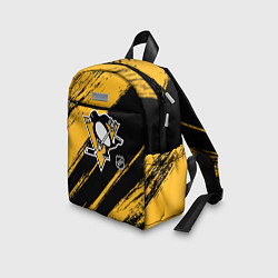 Детский рюкзак Питтсбург Пингвинз - брызги краски, цвет: 3D-принт — фото 2