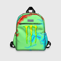 Детский рюкзак Monster energy storm electrix, цвет: 3D-принт
