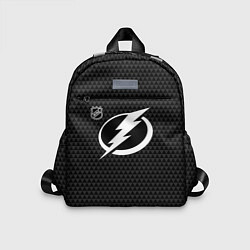 Детский рюкзак Тампа Бэй Лайтнинг - черные треугольники, цвет: 3D-принт