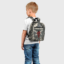Детский рюкзак Linkin Park - Hybrid Theory, цвет: 3D-принт — фото 2