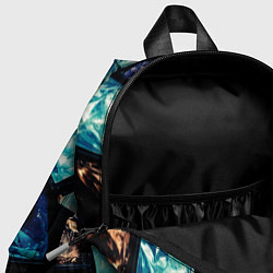 Детский рюкзак Текстура драгоценных камней, цвет: 3D-принт — фото 2