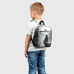 Детский рюкзак Ghost of Tsushima самурай - зимнее ущелье, цвет: 3D-принт — фото 2