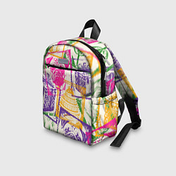 Детский рюкзак Мопс и праздник, цвет: 3D-принт — фото 2