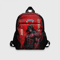 Детский рюкзак Oni воин самурай, цвет: 3D-принт