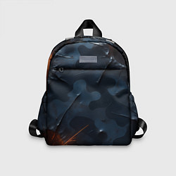 Детский рюкзак Камуфляжная текстура с дырами, цвет: 3D-принт