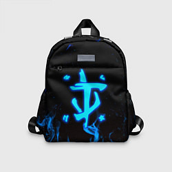 Детский рюкзак Дум огонь лого