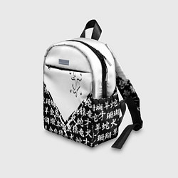 Детский рюкзак Doom японские символы, цвет: 3D-принт — фото 2