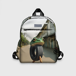 Детский рюкзак Бонека Амбалабу мем, цвет: 3D-принт