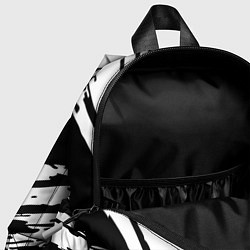 Детский рюкзак Doom краски полосы, цвет: 3D-принт — фото 2