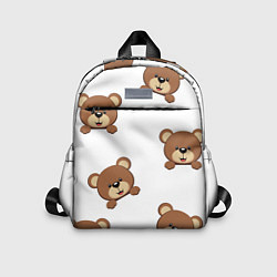 Детский рюкзак Мордашка мишки, цвет: 3D-принт