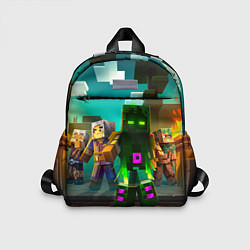 Детский рюкзак Майнкрафт - исследование территории