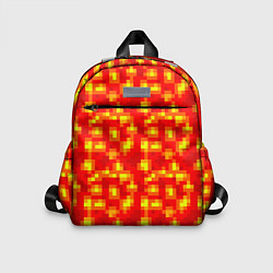 Детский рюкзак Текстура лавы, цвет: 3D-принт