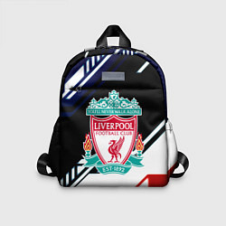 Детский рюкзак Liverpool geometry sport, цвет: 3D-принт