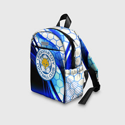 Детский рюкзак Лестер сити броня соты, цвет: 3D-принт — фото 2